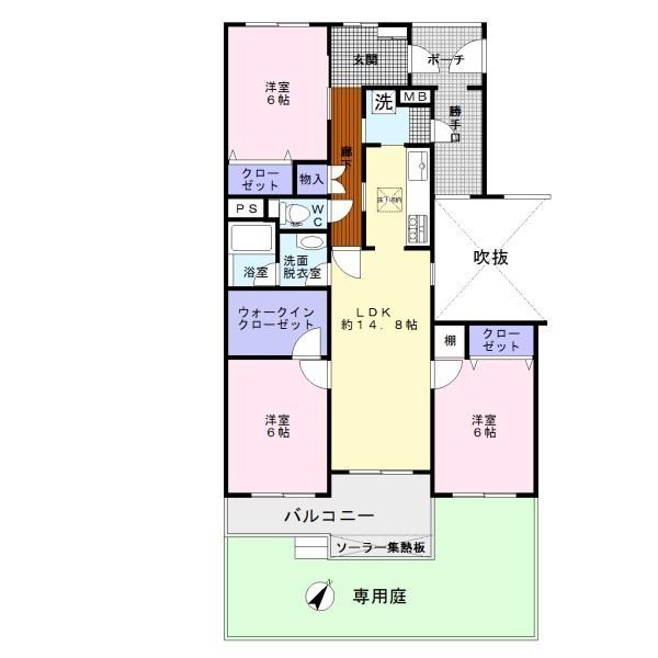 北助松第二次団地九棟　中古マンション