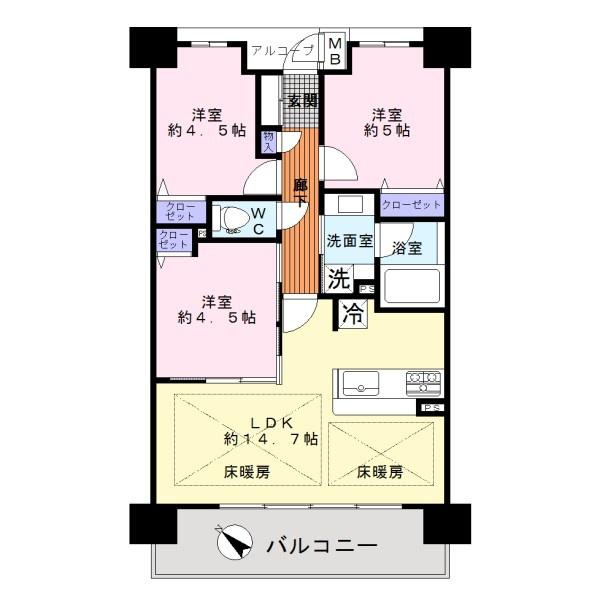 エスリード岸和田駅前　中古マンション