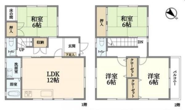 岸和田市下野町２丁目の中古一戸建て