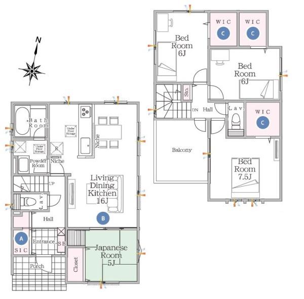 泉南市新家2期ー3　5号棟　新築戸建