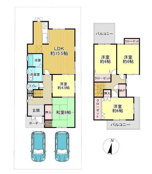 貝塚市脇浜３丁目の中古一戸建て