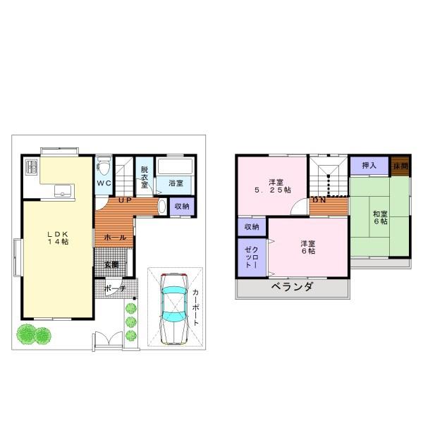 岸和田市中井町１丁目の中古一戸建て