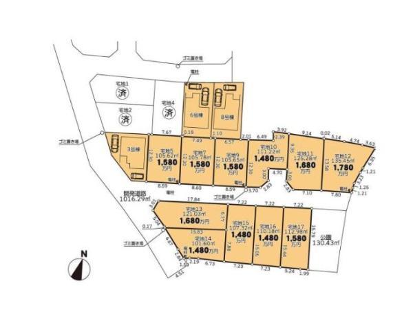 泉佐野市笠松23-1期3号棟　新築戸建