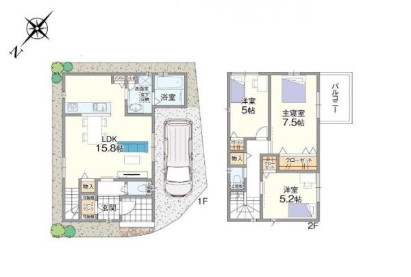 高石市東羽衣6丁目　中古戸建