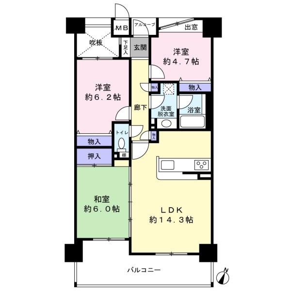 ファミールハイツ泉大津セントハーバーシティ1番館