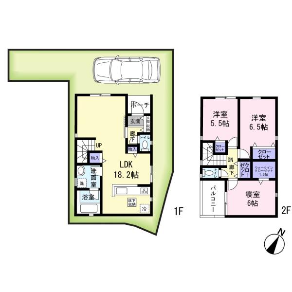 泉佐野市鶴原第18　4号棟　新築戸建