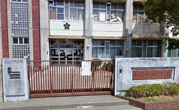 松之浜団地(泉大津市立小津中学校)