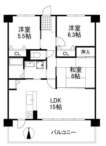 エバーランドシティ新・泉北5番館
