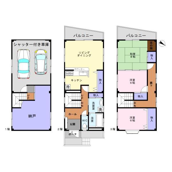 岸和田市真上町の中古一戸建て