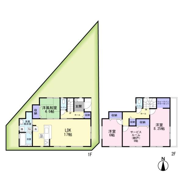 岸和田市池尻町2号棟　新築戸建