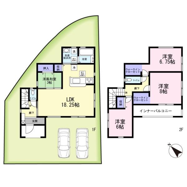 貝塚市澤6期2号棟　新築戸建