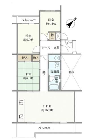 北助松第4次団地　中古マンション