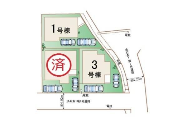 泉北郡忠岡町忠岡東２丁目３号棟　新築戸建