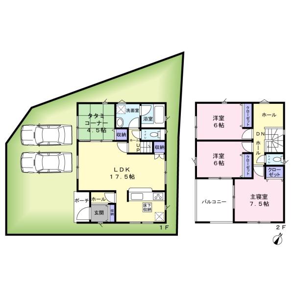 泉南市鳴滝第2期1号棟　新築戸建
