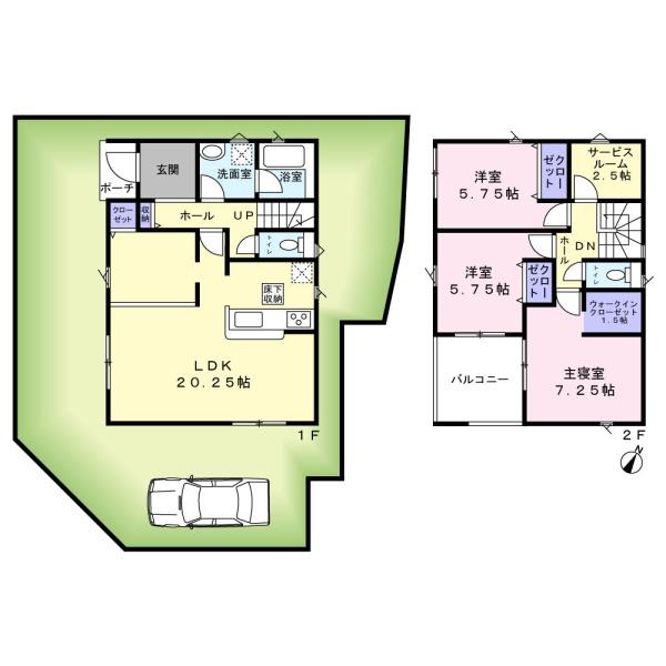 泉南市鳴滝第2期3号棟　新築戸建