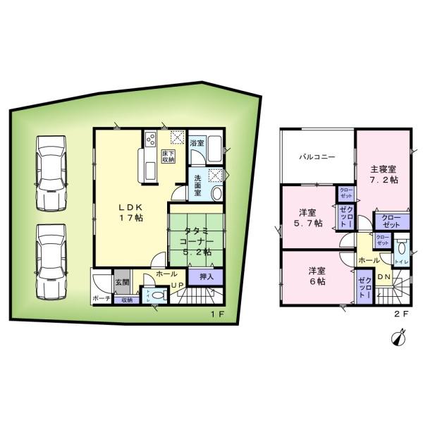 泉南市鳴滝第2期5号棟　新築戸建