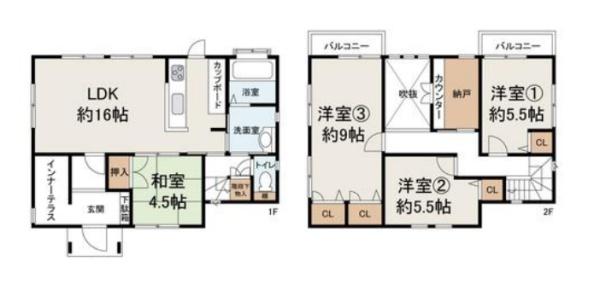 泉佐野市市場東1丁目　中古戸建