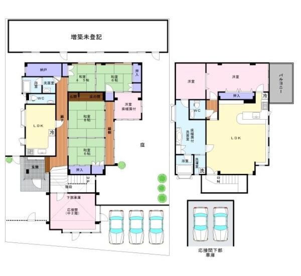 岸和田市別所町3丁目　中古戸建