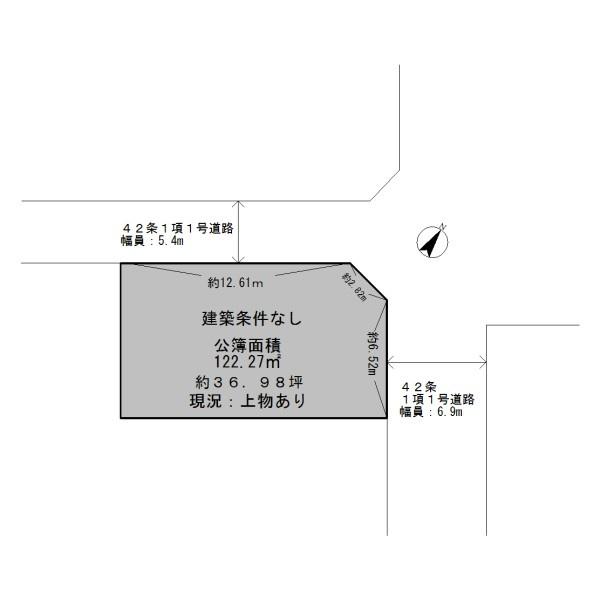 貝塚市地蔵堂　売土地