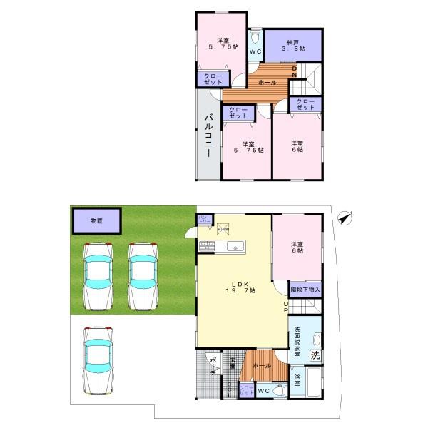 泉南市信達牧野　中古戸建