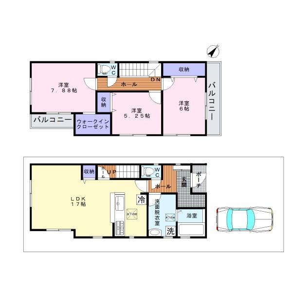岸和田市今木町２期　1号棟　新築戸建