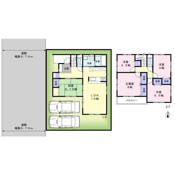 岸和田市田治米町　1号棟　新築戸建