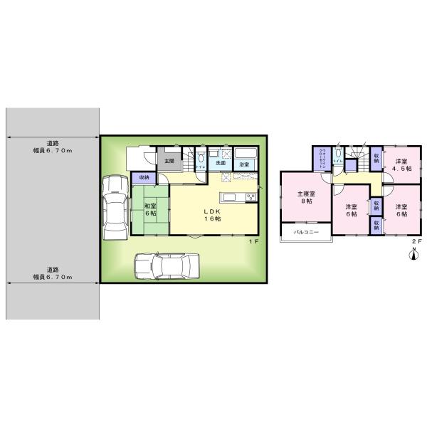 岸和田市田治米町　３号棟　新築戸建