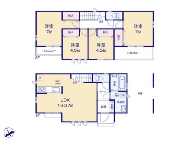 岸和田市春木大小路町　A号棟　新築戸建