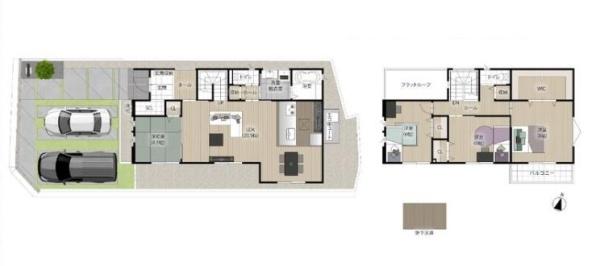 タマタウン貝塚水間5号棟　新築戸建
