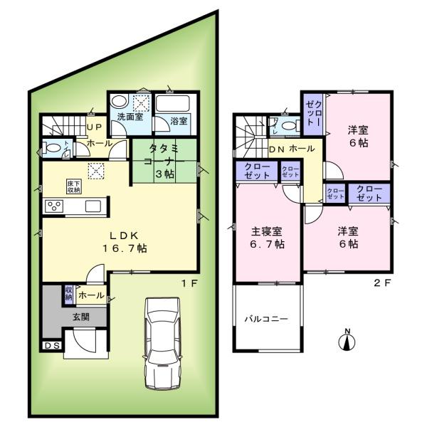 貝塚市澤第4　4号棟　アーネストワン