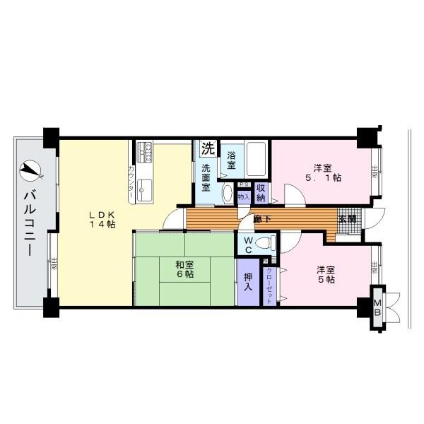 シャルマンフジ岸和田・中央公園壱番館