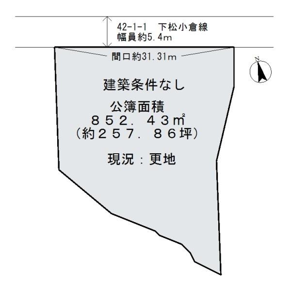 岸和田市池尻町の土地