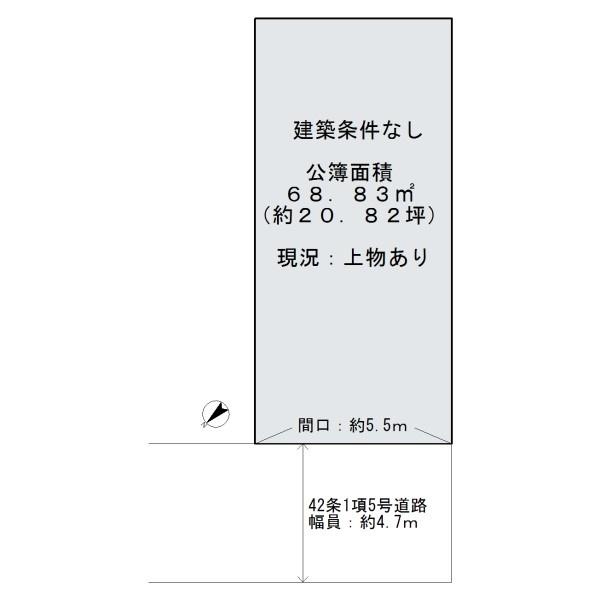 岸和田市下池田町2丁目　売土地