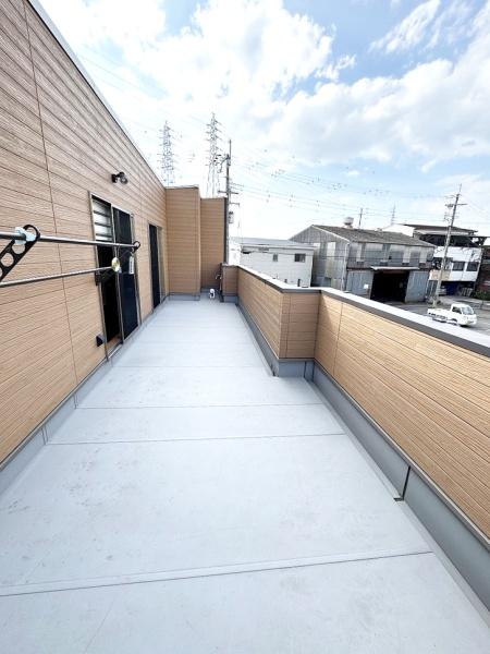 泉北郡忠岡町高月北1丁目の中古一戸建て(バルコニー)