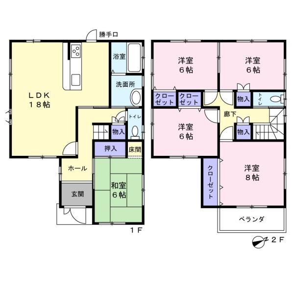 貝塚市澤の中古一戸建て