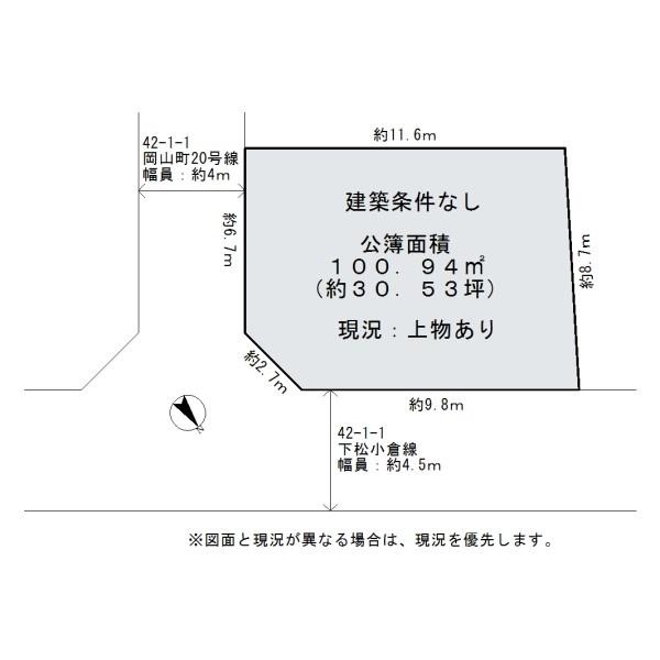 岸和田市岡山町　売土地