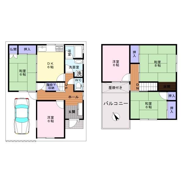 岸和田市松風町の中古一戸建て