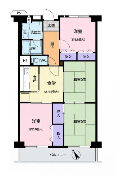 サニータウン羽倉崎　中古マンション