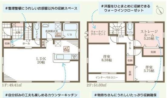岸和田市加守町2丁目　第2期1号棟　新築戸建