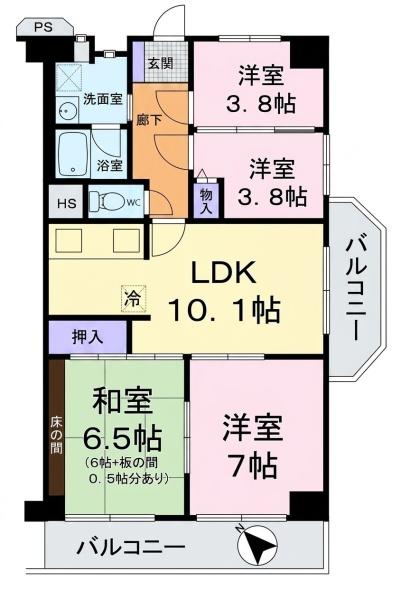サニータウン羽倉崎　中古マンション