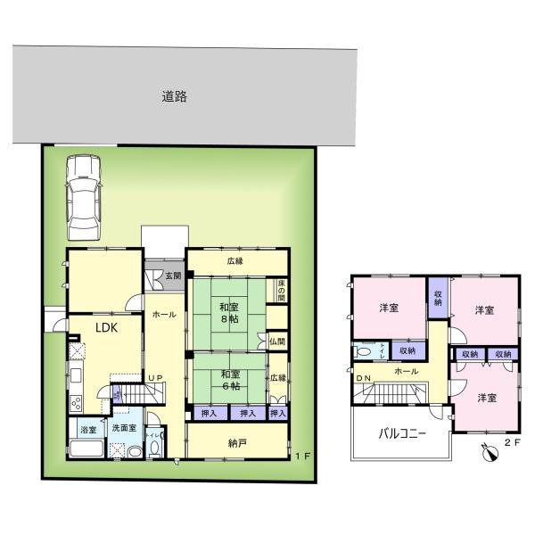 岸和田市南上町1丁目　中古戸建