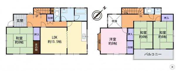 泉南郡熊取町東和苑の中古一戸建て