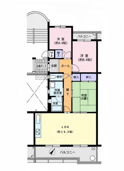 北助松第4次団地13棟