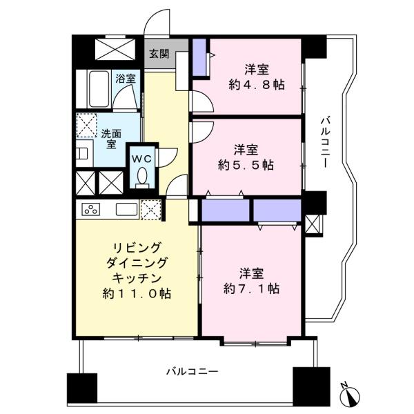 ライオンズマンション大和第３