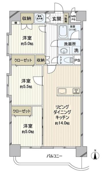 チサンマンション花京院
