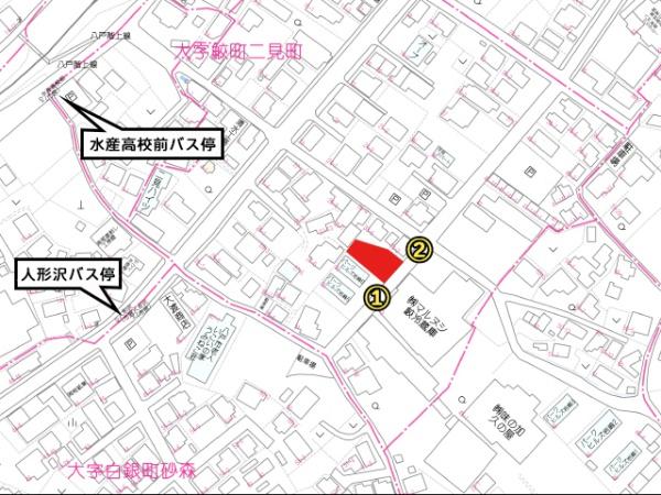 八戸市大字鮫町字二見町の土地