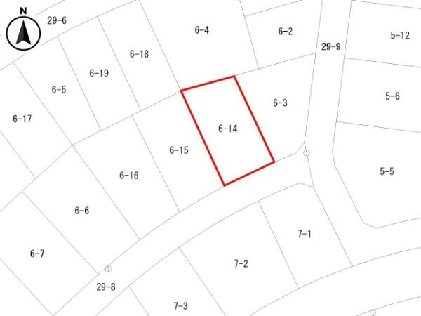 八戸市西白山台３丁目の土地