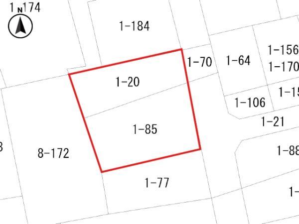 八戸市根城８丁目の土地