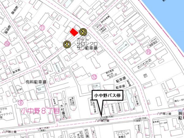 八戸市小中野８丁目の土地