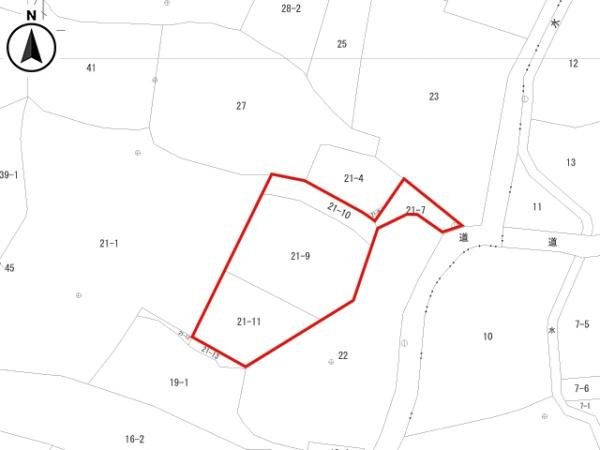 八戸市鮫町堀込　売土地（調整区域）3524（S）